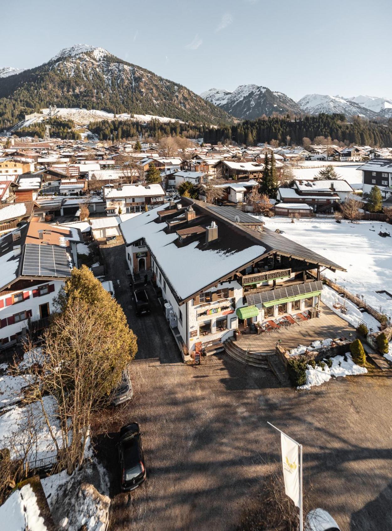 Hostel - Ron'S Guesthouse Oberstdorf Dış mekan fotoğraf